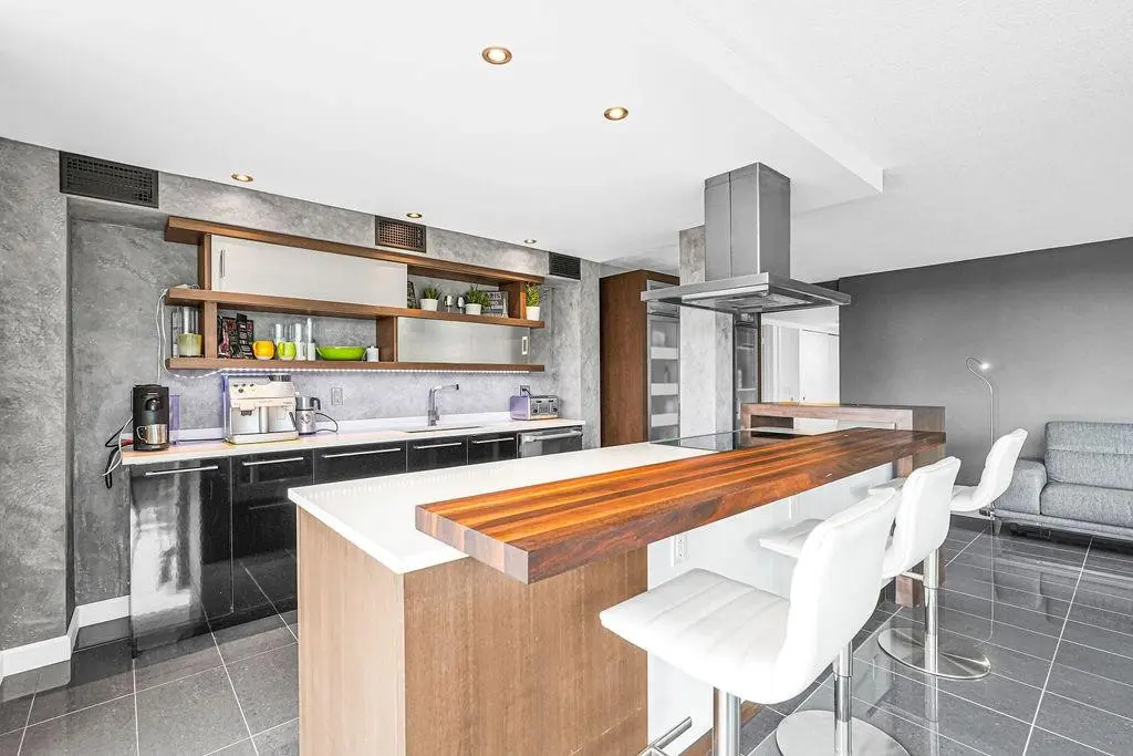 Open Modern Kitchen at 1350 River Reach Drive 417, Fort Lauderdale