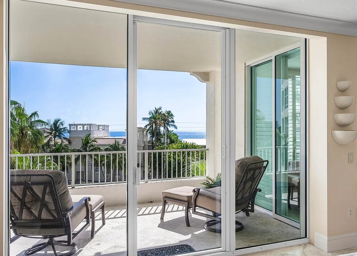 Balcony View at 3700 S OCEAN Boulevard 404, Highland Beach