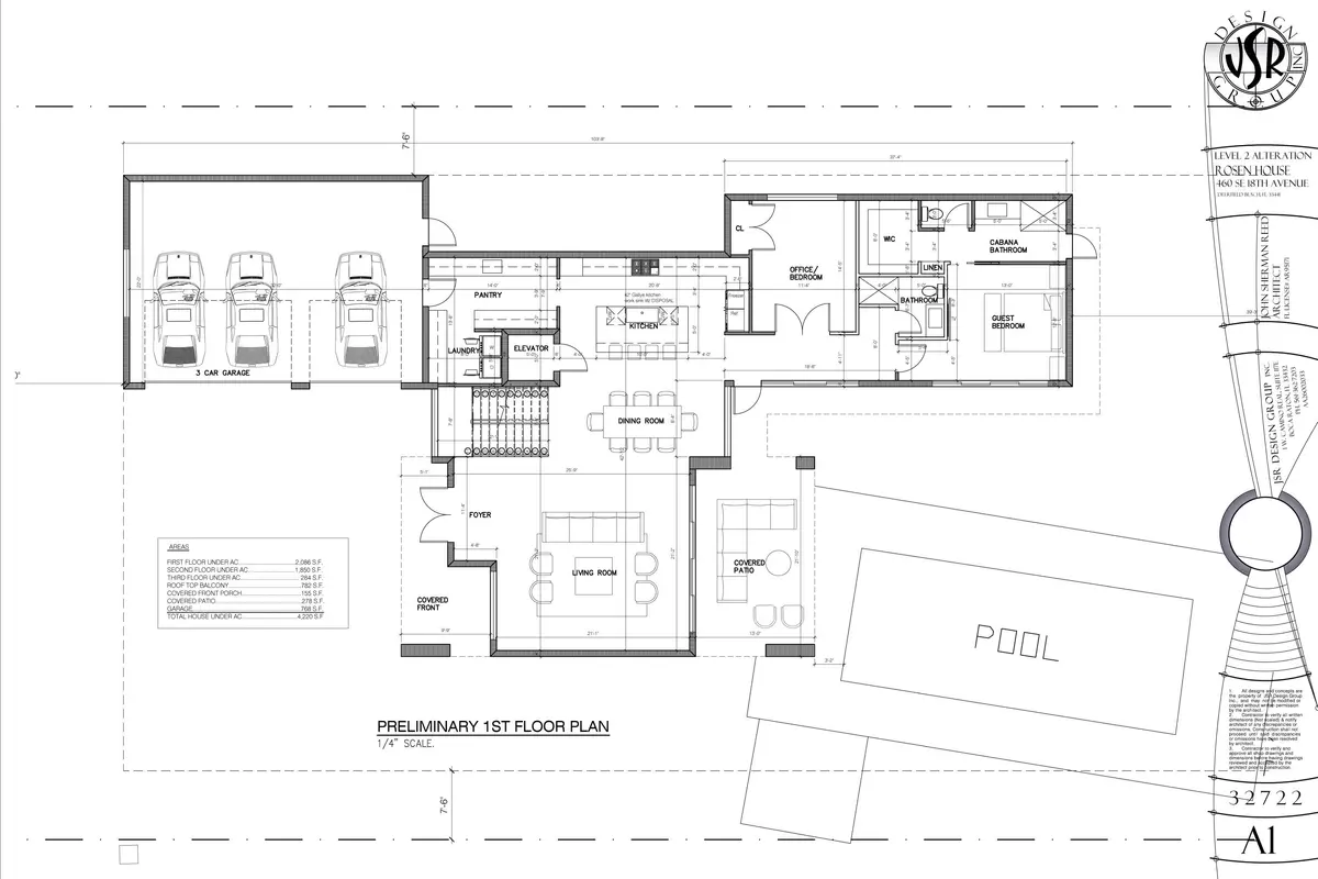 Prelim architectural plans at 460 SE 18TH Avenue, Deerfield Beach