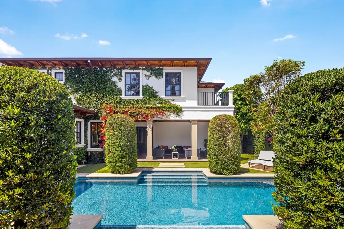 Pool 2 at 1053 N Lake  Way, Palm Beach