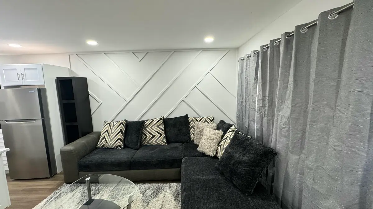 living room at 91 Coventry D, West Palm Beach