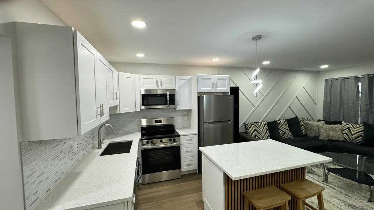 kitchen at 91 Coventry D, West Palm Beach