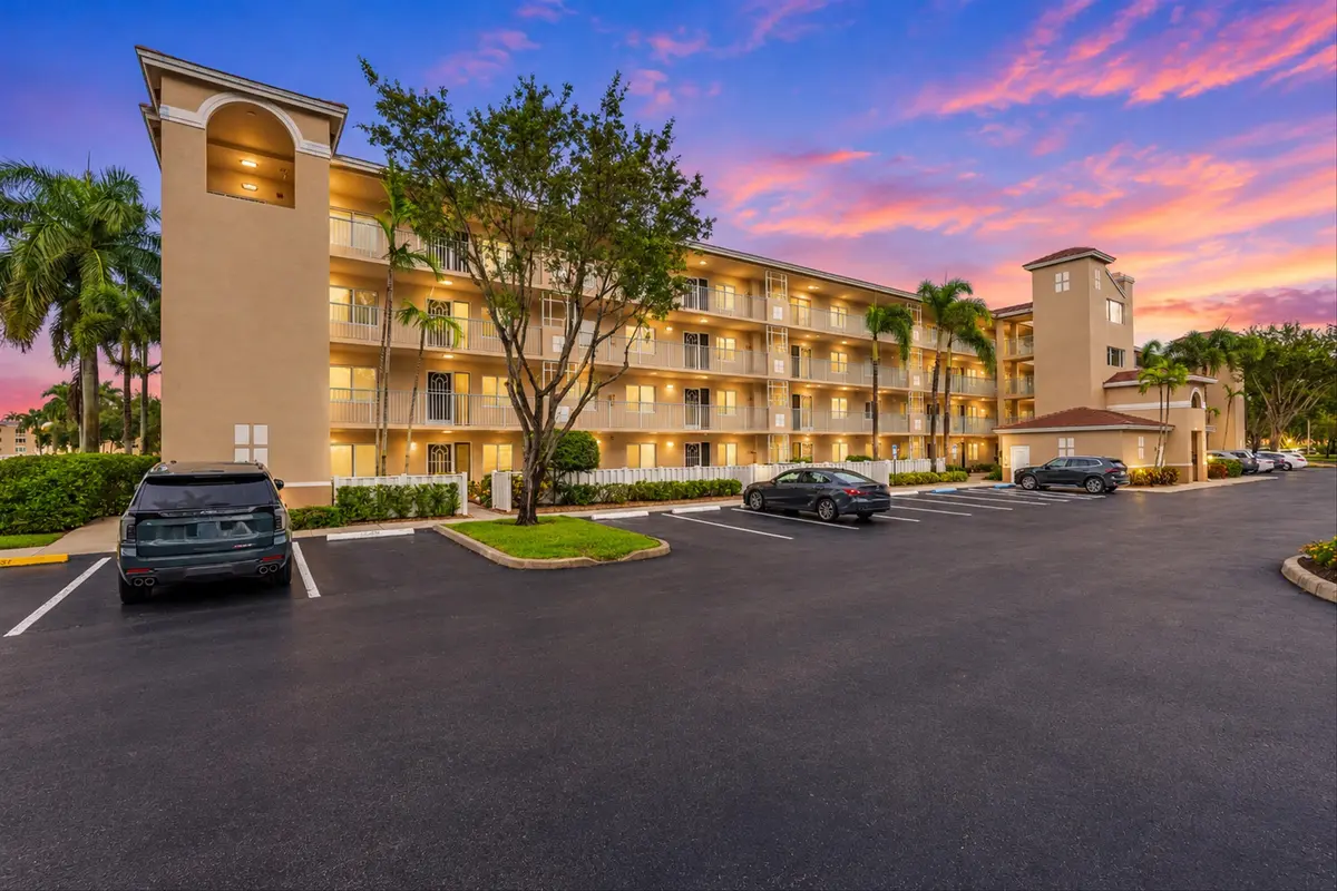 Exterior Dusk at 5749 Gemstone Court PH401, Boynton Beach