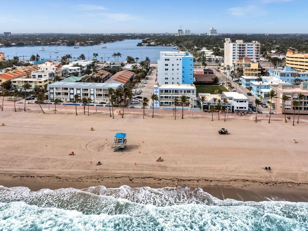 BAKER BUILDING FROM THE OCEAN at 320 S Surf Road 402, Hollywood