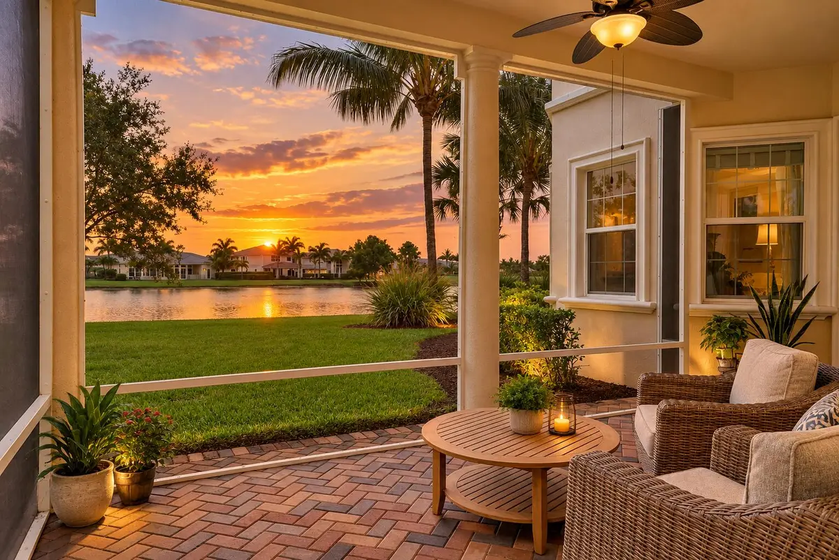 Sunset at 115 Tresana Boulevard 35, Jupiter