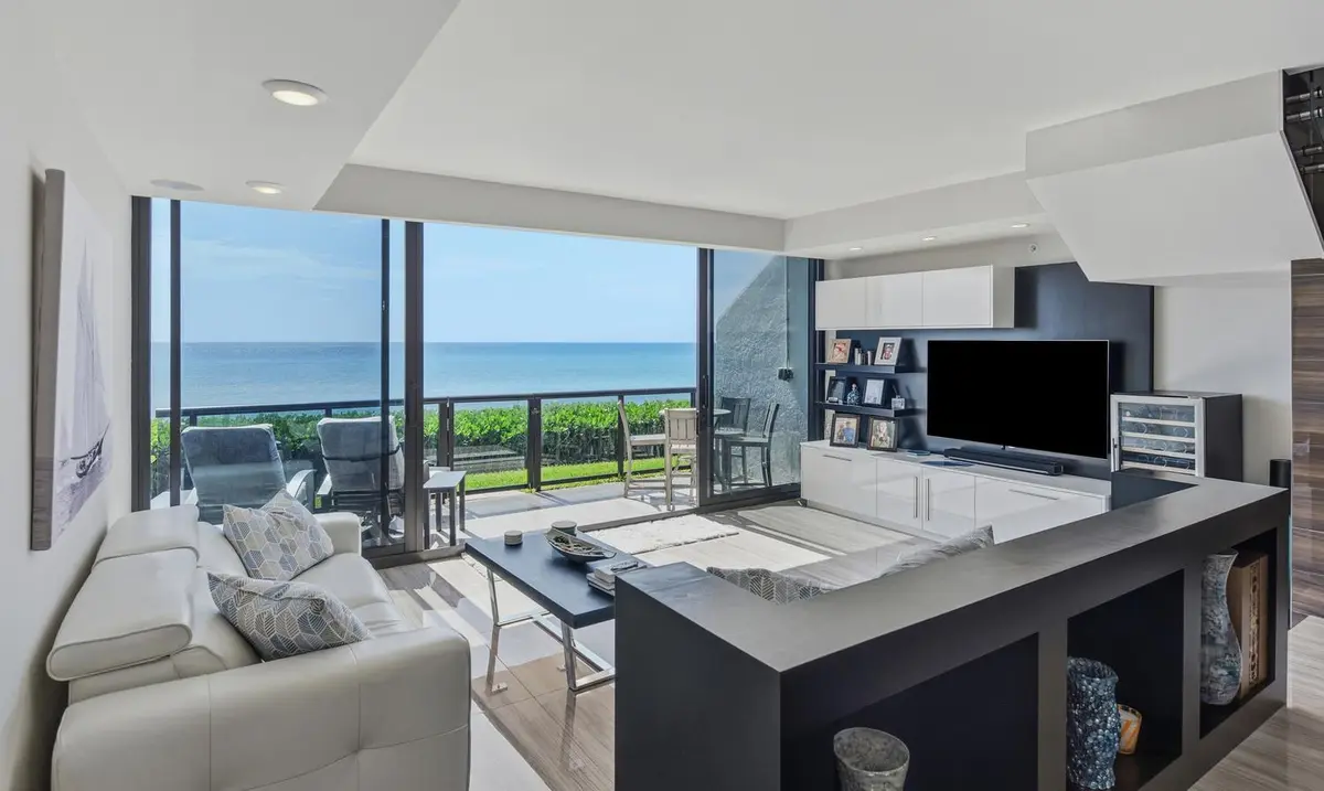 Ocean views at 3115 S OCEAN Boulevard 103, Highland Beach