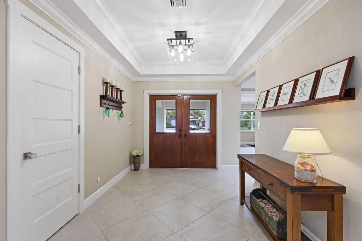 Entrance Foyer at 4535 Oak Tree Court, Delray Beach
