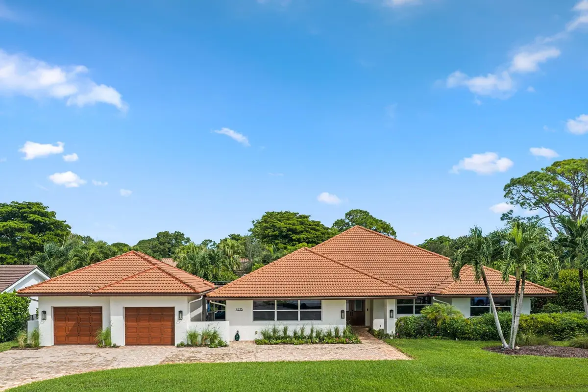 Exterior Front at 4535 Oak Tree Court, Delray Beach