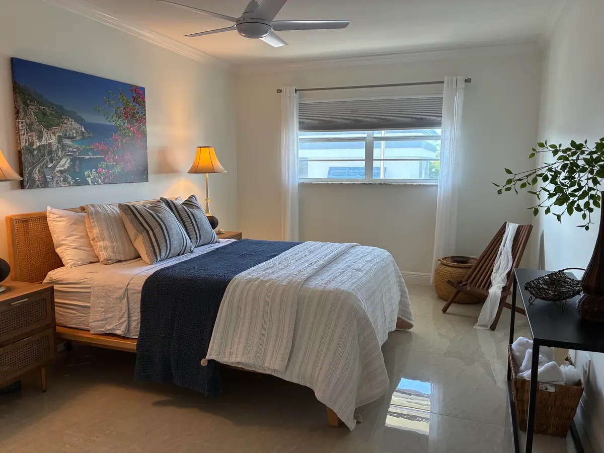Bedroom with ICW views at 646 Snug Harbor Drive H407, Boynton Beach