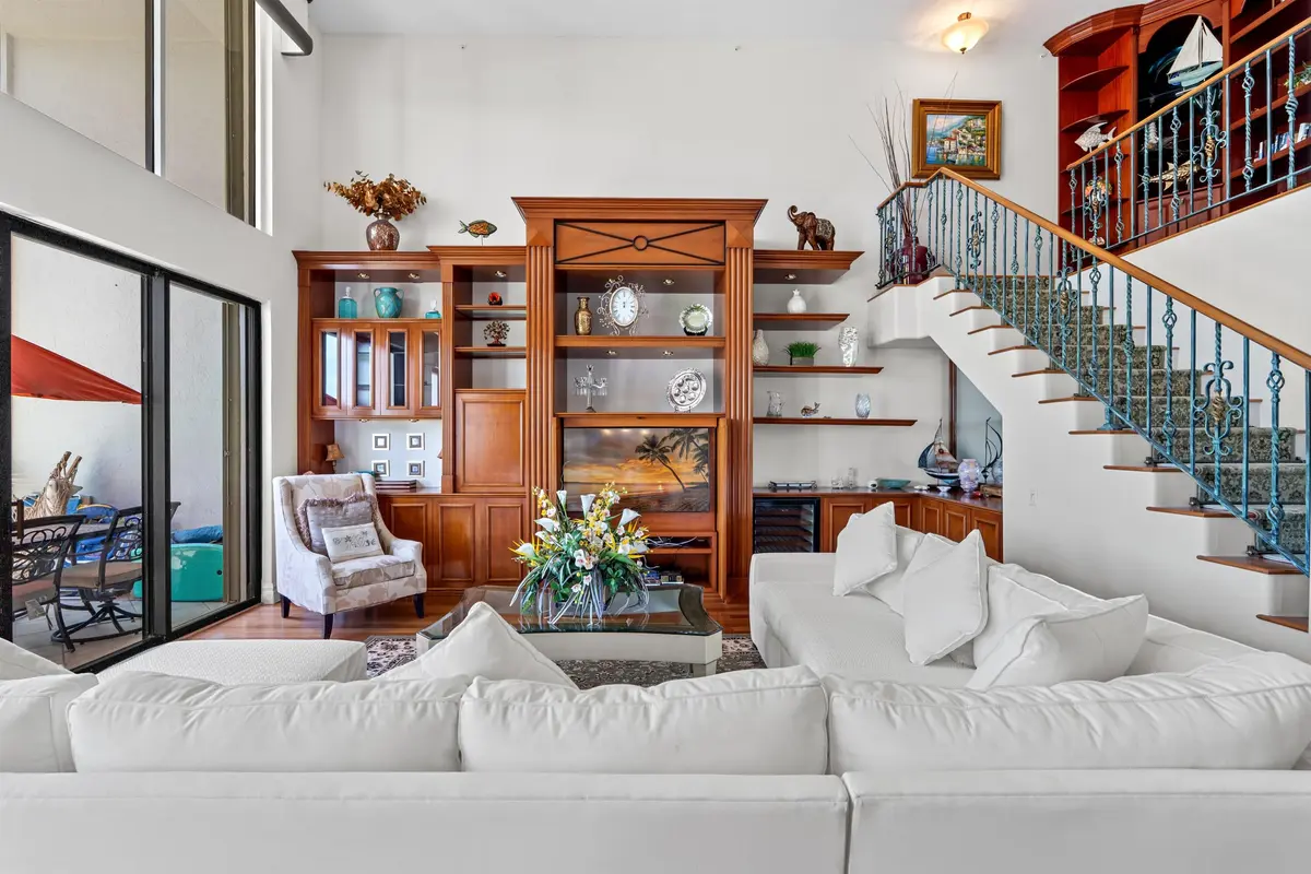 LIVING ROOM at 2000 N Ocean Boulevard 103, Boca Raton