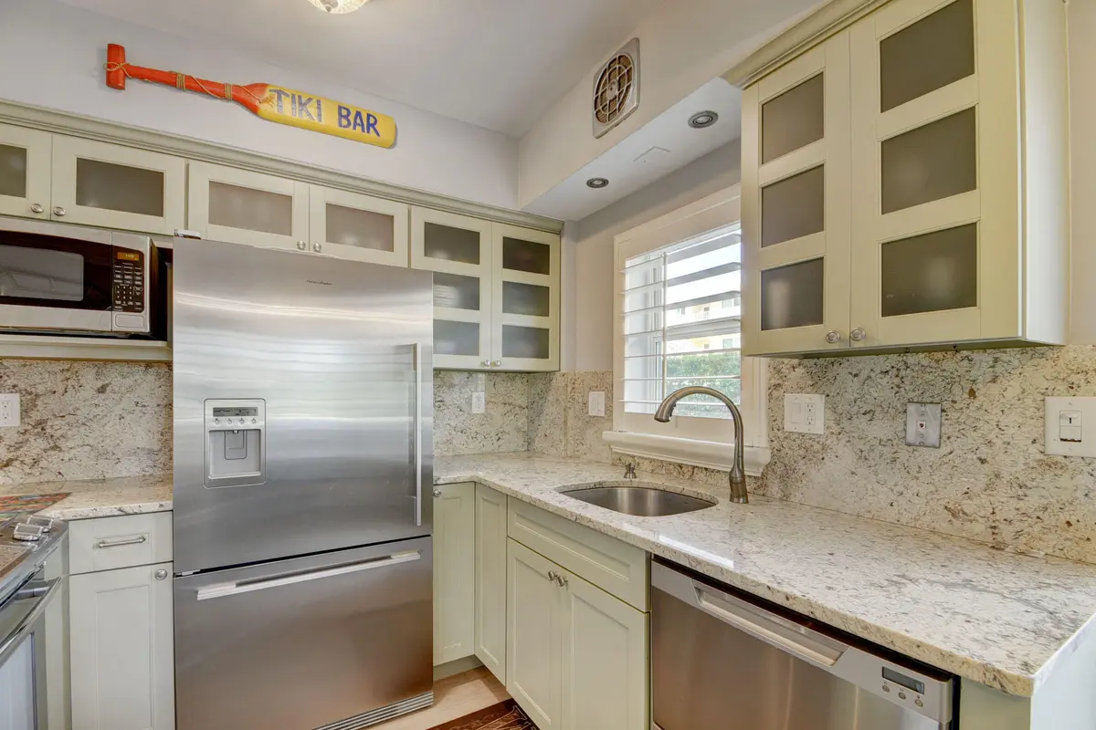 Kitchen at 6520 N Ocean Boulevard 3, Ocean Ridge