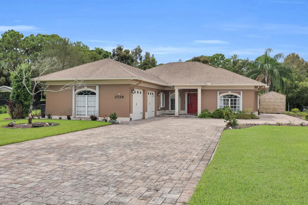 Front View at 2728 SERENITY Circle, Fort Pierce