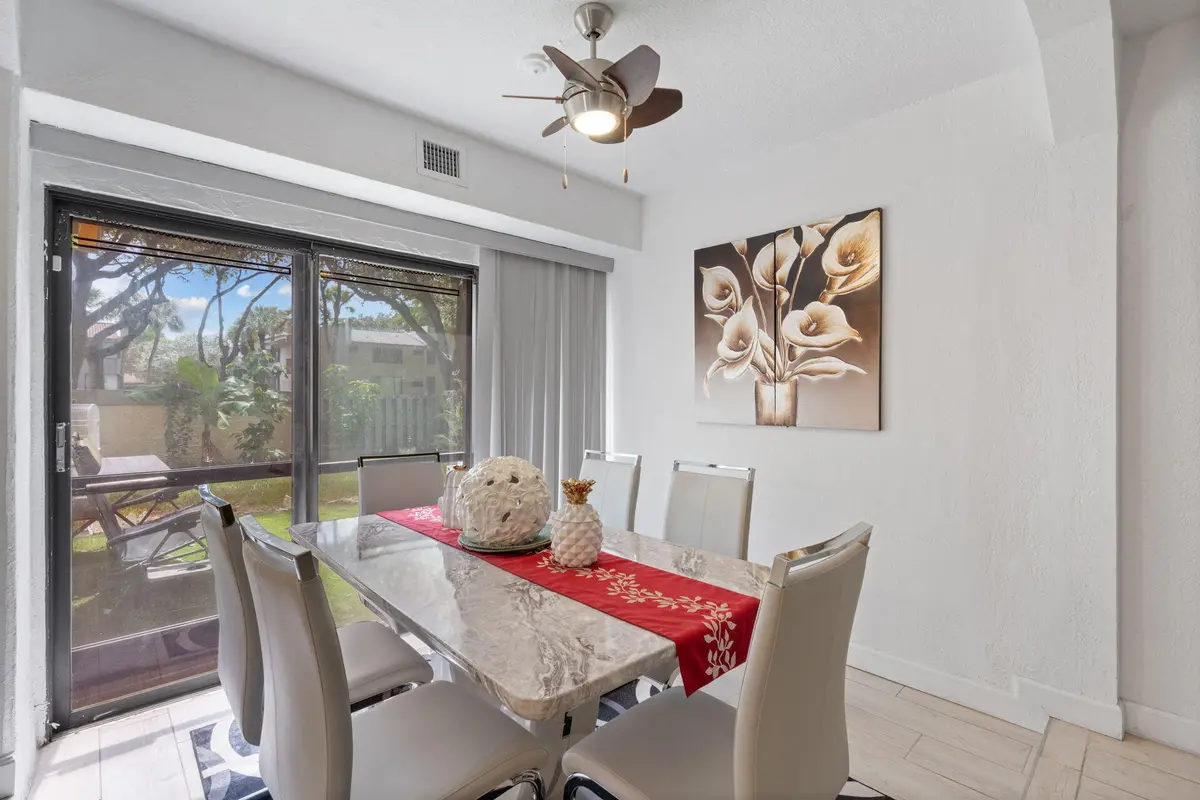 Dining Area at 9592 SW 1st Court 13-F, Coral Springs