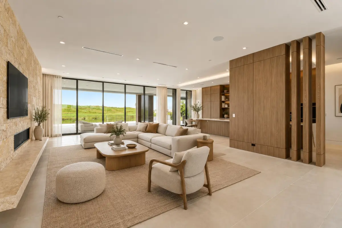 Living Room at 10951 Monte Rosa Drive, Palm Beach Gardens