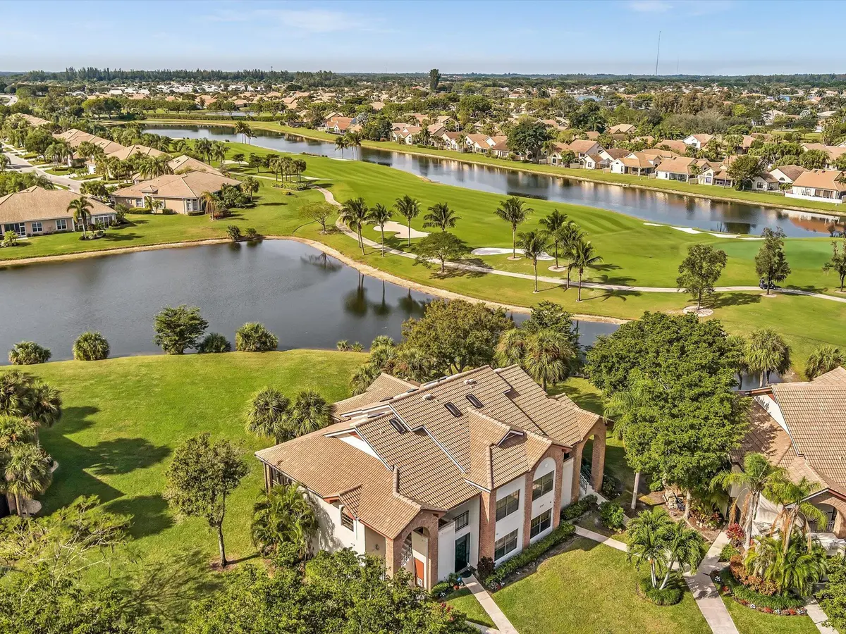 lake golfcourse view! at 8049 Aberdeen Drive 201, Boynton Beach