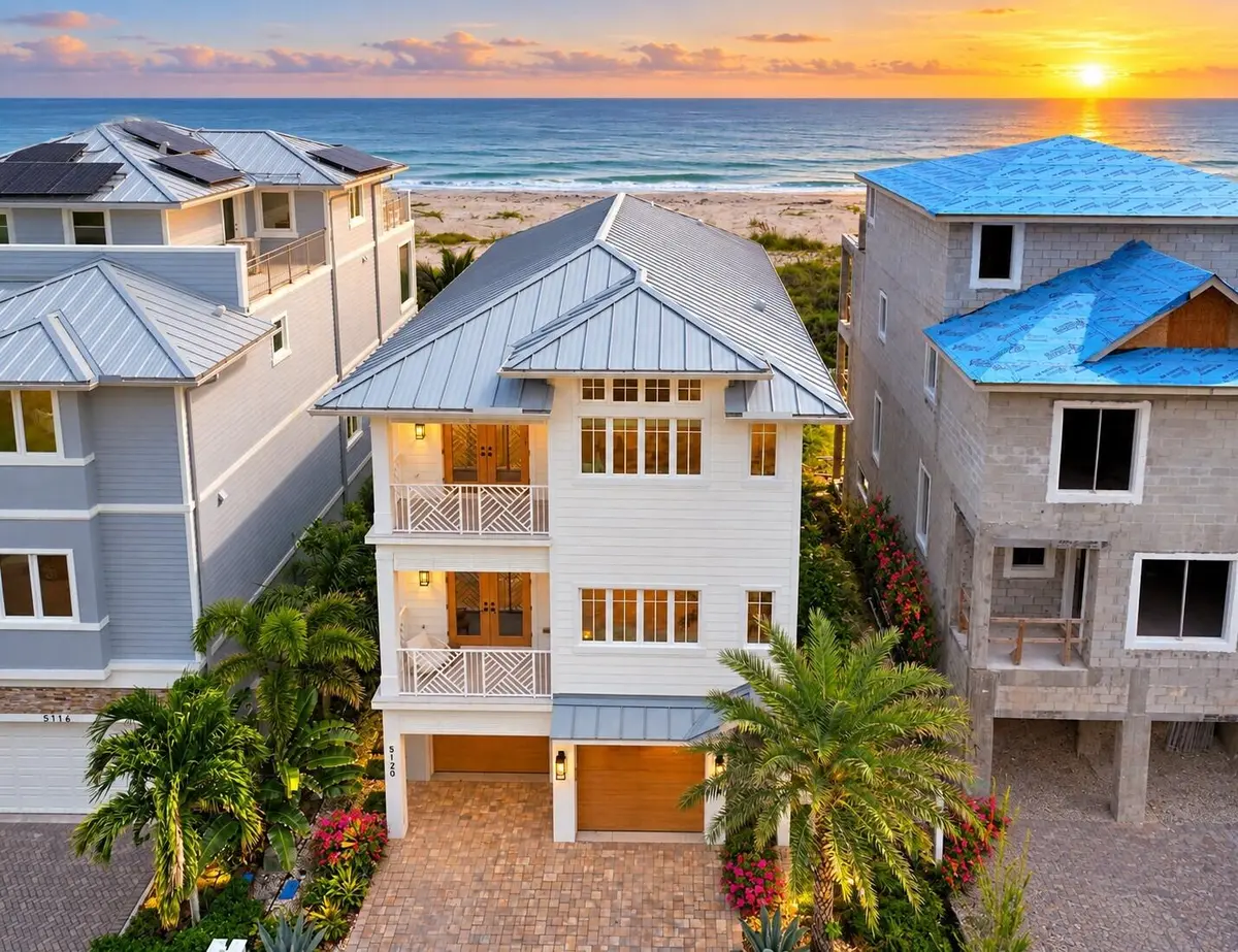 Front elevation at 5120 Watersong Way, Fort Pierce