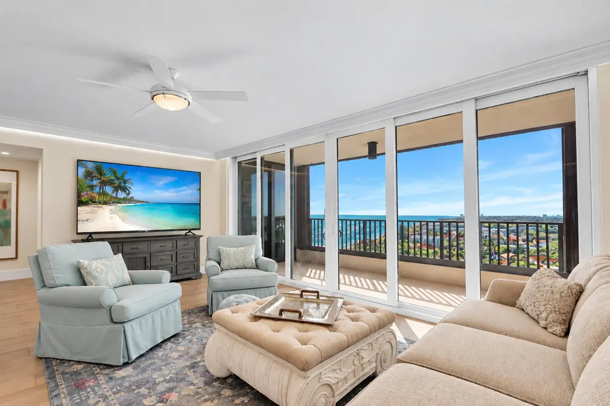 Living Area at 450 OCEAN Drive PH3, Juno Beach