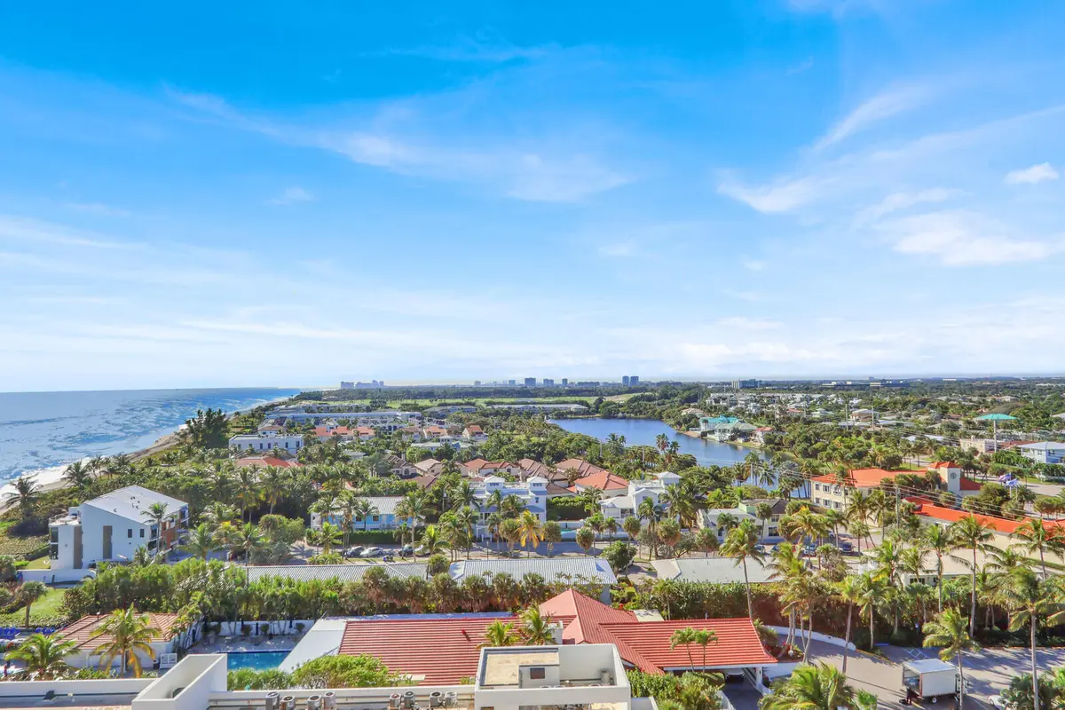 S View from Living Room at 450 OCEAN Drive PH3, Juno Beach