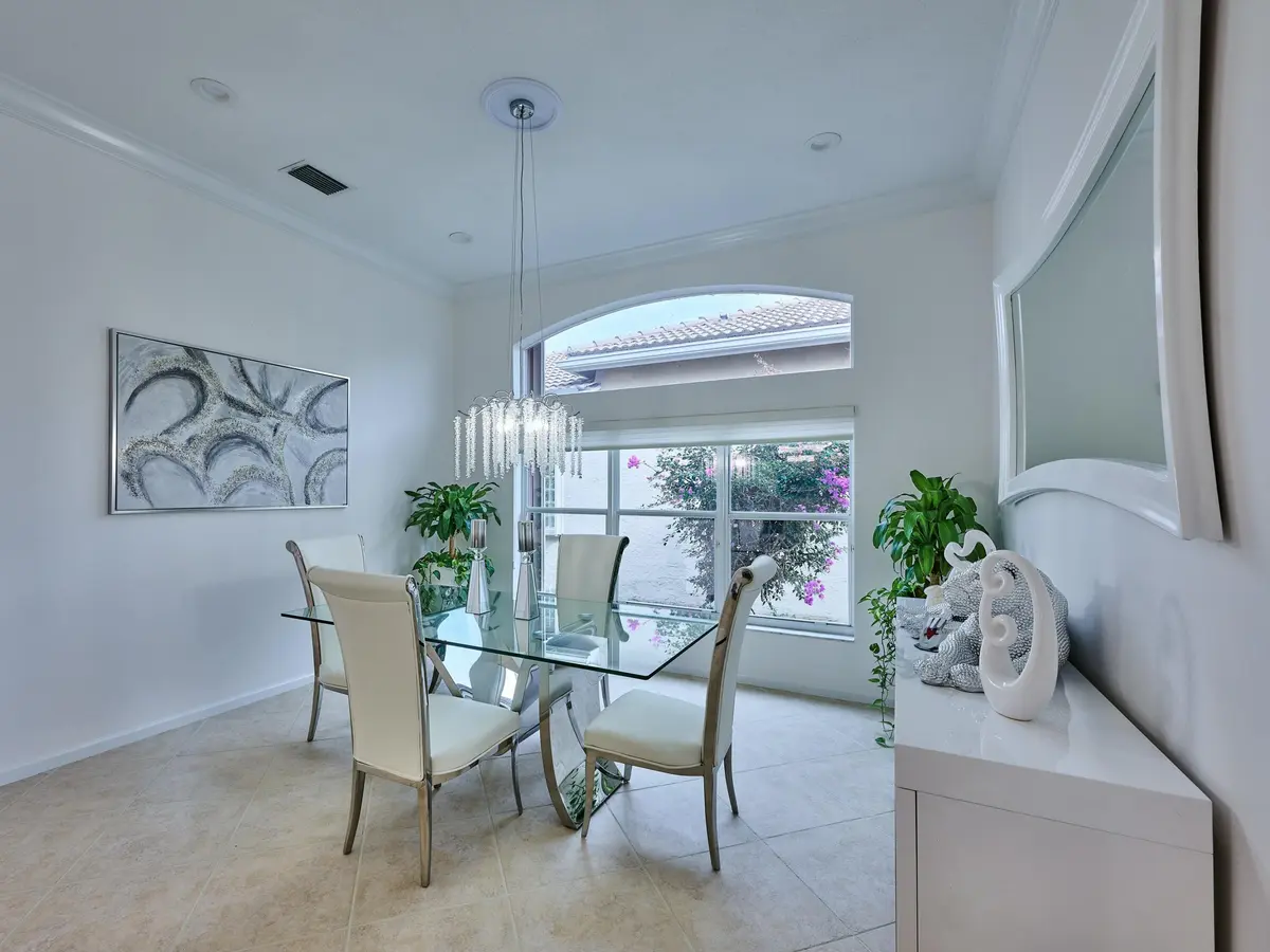 Dining Room at 13452 Cordoba Lake Way, Delray Beach
