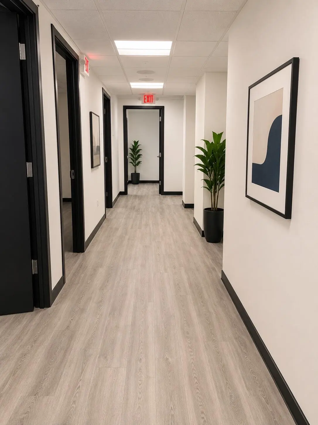 hallway at 230 S Dixie Highway, Hallandale Beach