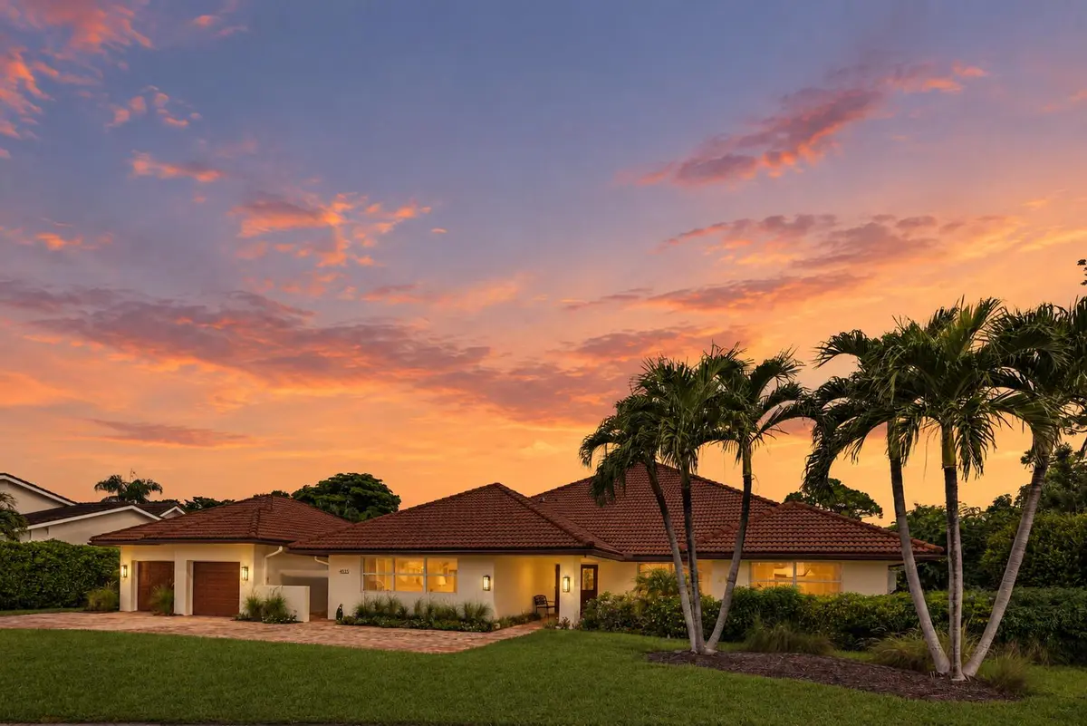 oak sunset at 4535 Oak Tree Court, Delray Beach