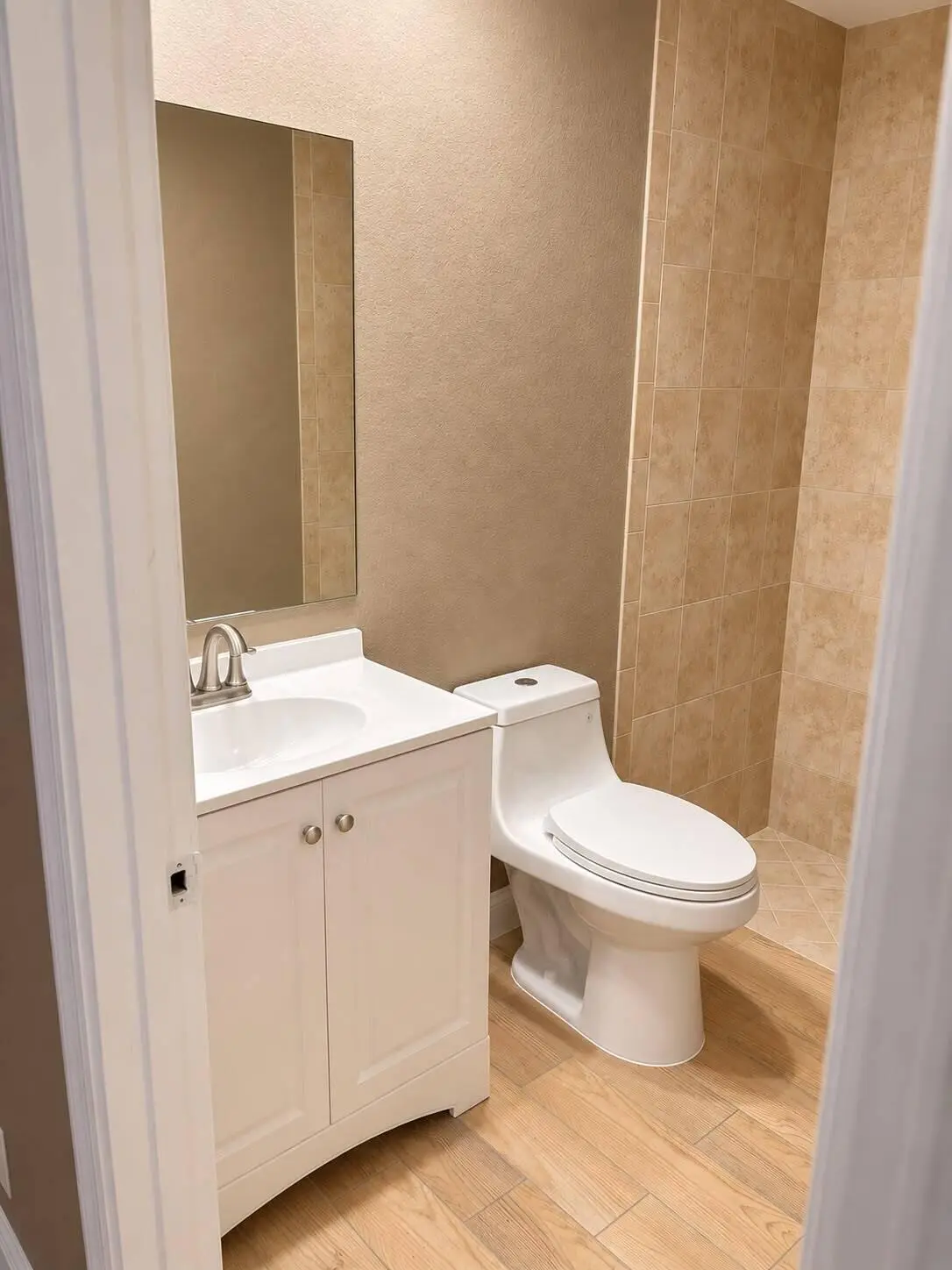 Master bathroom at 171 SE 3RD Street B, Deerfield Beach