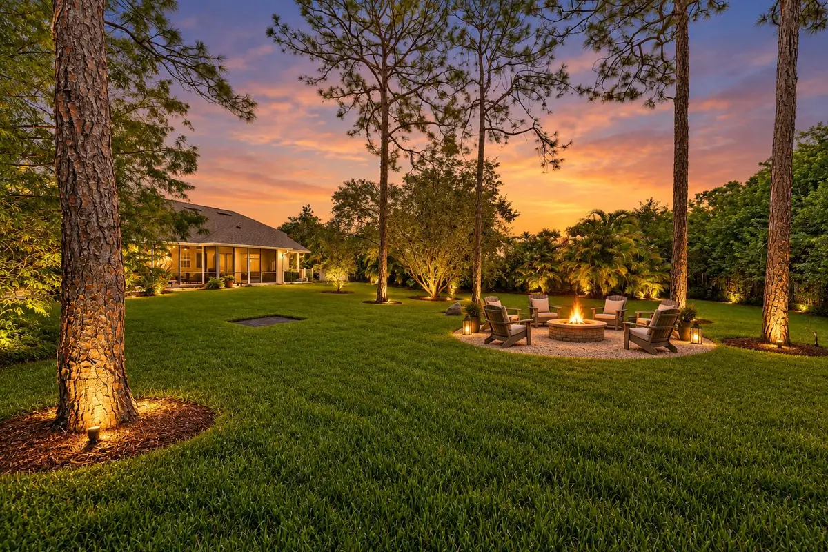 Backyard 1.25 Acres at 10672 154th Road, Jupiter