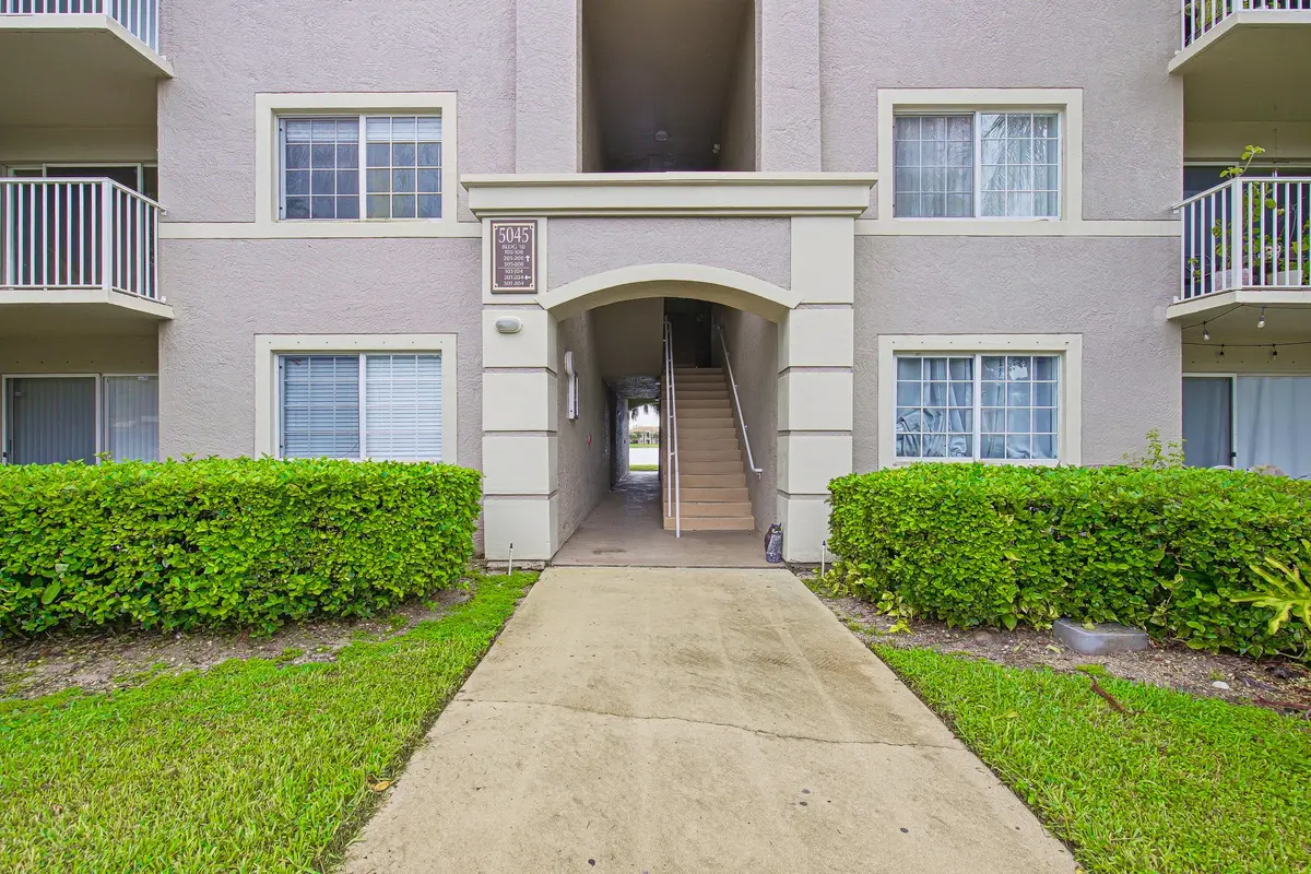 Front Home-Entrance at 5045 WILES Road 308, Coconut Creek