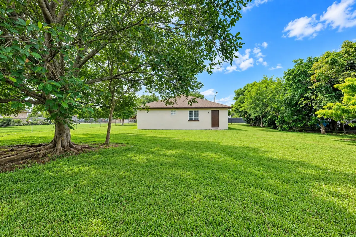 Back Yard at 105 NW 5TH Avenue, Homestead