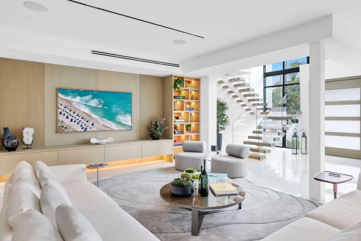 Living Room at 237 Elwa Place, West Palm Beach