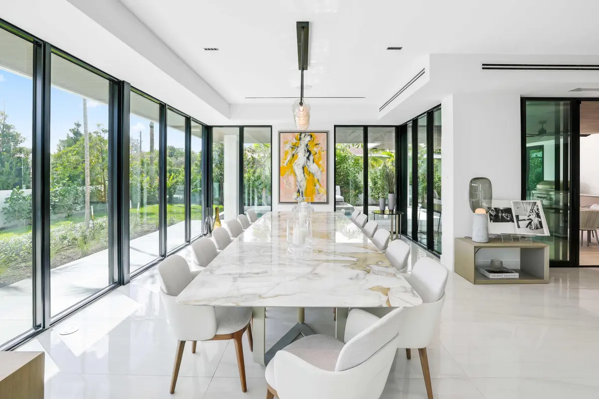 Dining Room at 237 Elwa Place, West Palm Beach