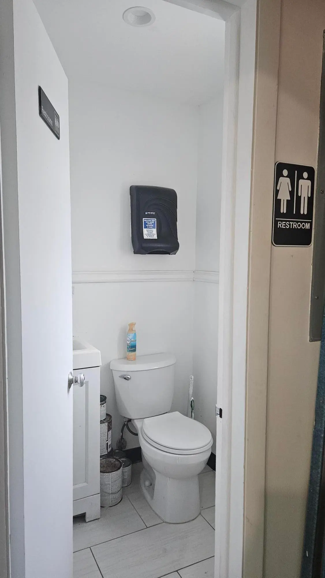 Restroom at Commercial Space, Boynton Beach