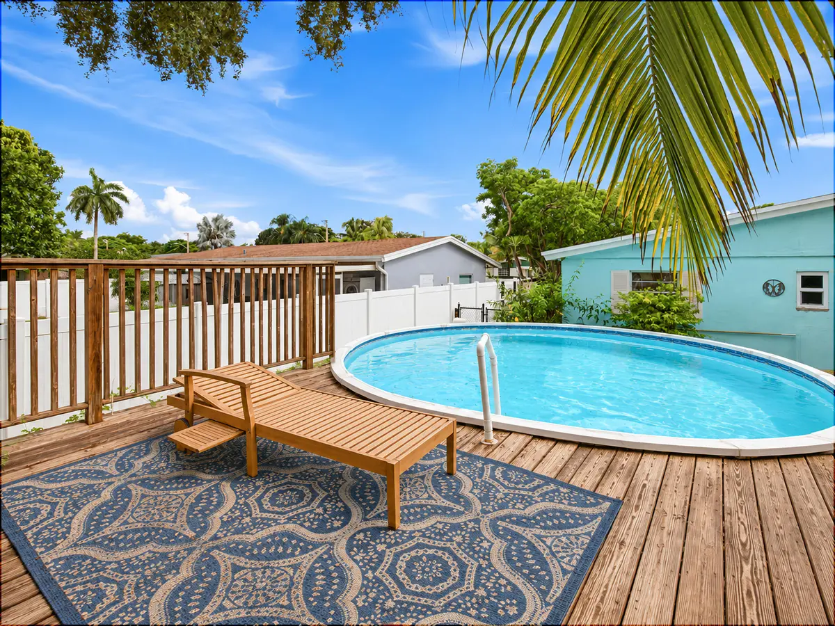 Backyard-Pool at 4269 SW 50TH Street, Dania Beach