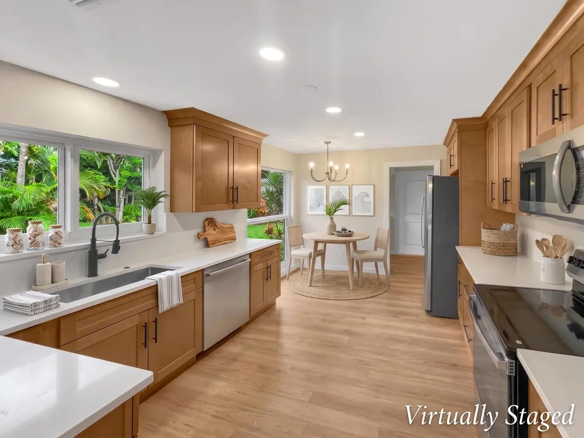 Kitchen_Virtually Staged at 2479 SW Brookwood Lane, Palm City
