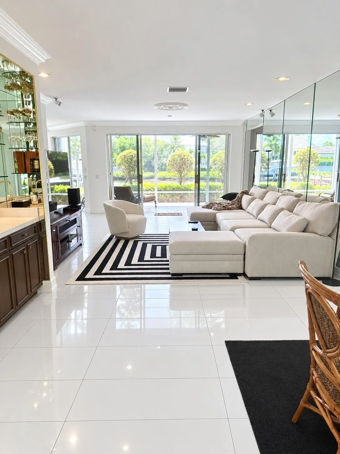Living Room at 101 Captains Way 101, Jupiter
