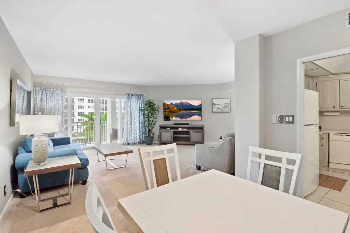 Dining / Living Area at 1000 Lowry Street 5G, Delray Beach