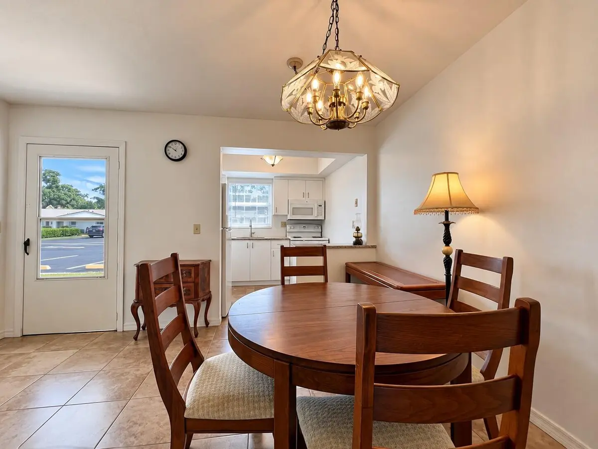 Dining to Kitchen at 2920 CROSLEY Drive E, West Palm Beach