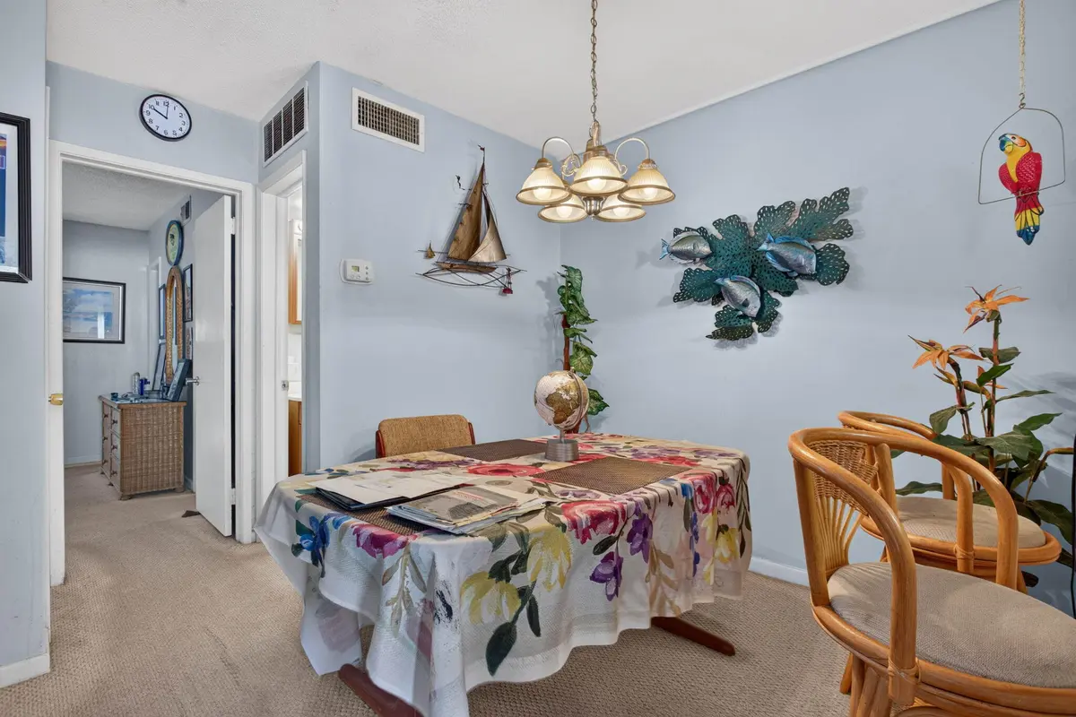 Dining Area at 2050 NE 39th Street W109, Lighthouse Point