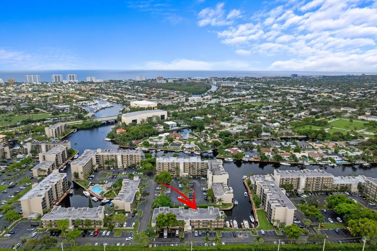 Aerial at 16 ROYAL PALM Way 205, Boca Raton