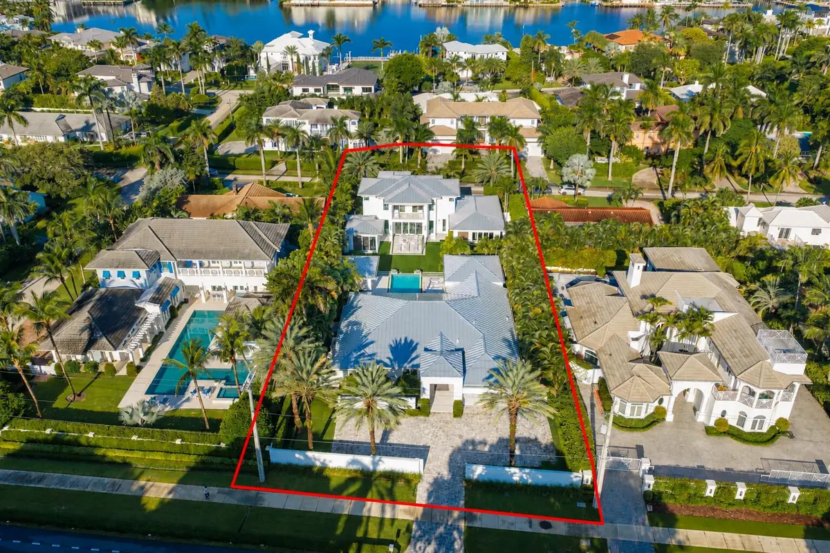 Aeriel View at 944 S Ocean Boulevard, Delray Beach