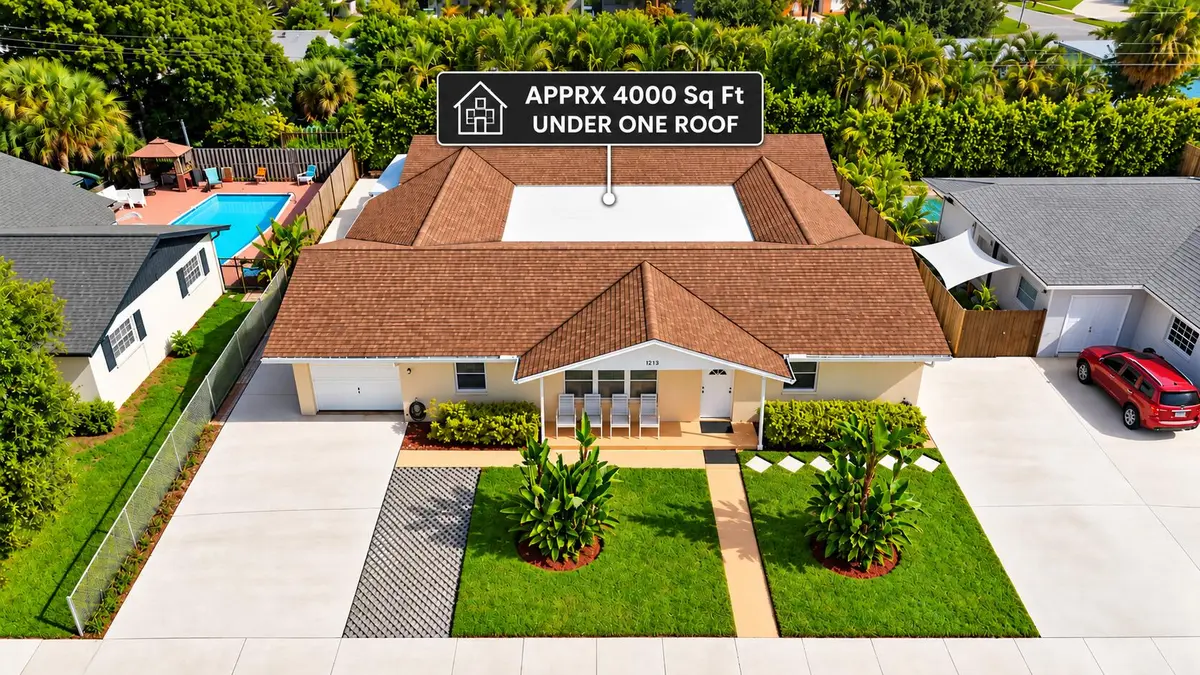 Aerial Of Home at 1213 W BROWARD Street, Lantana