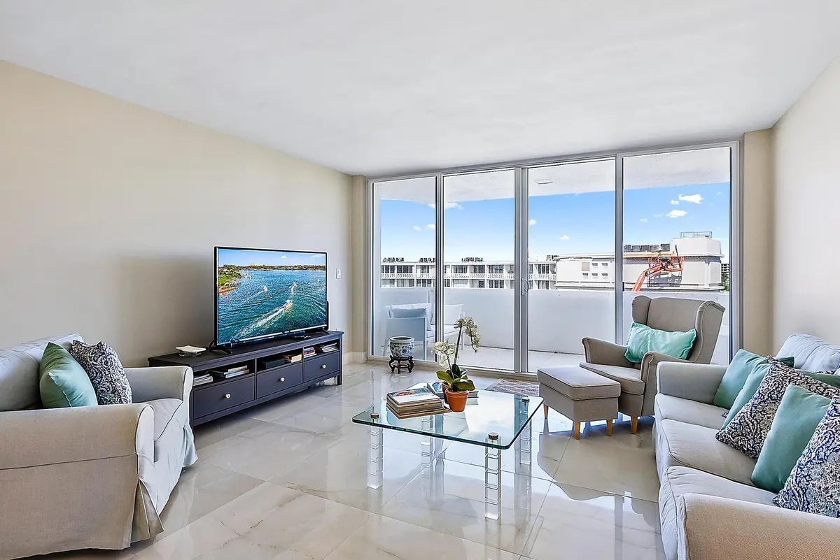 Living Room at 2773 S Ocean Boulevard 517, Palm Beach