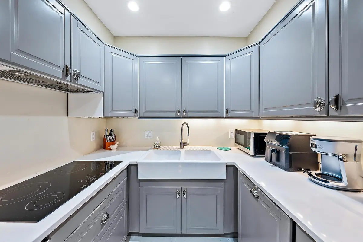 Kitchen at 2773 S Ocean Boulevard 517, Palm Beach