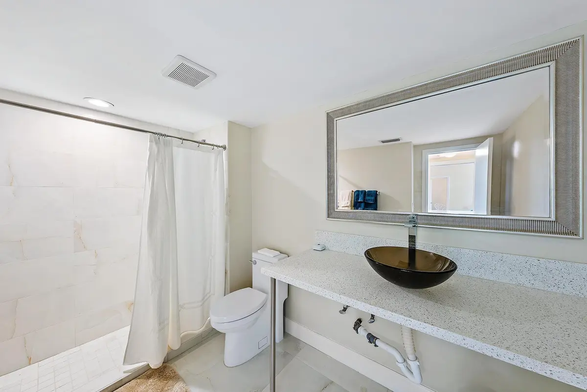 Bathroom at 2773 S Ocean Boulevard 517, Palm Beach