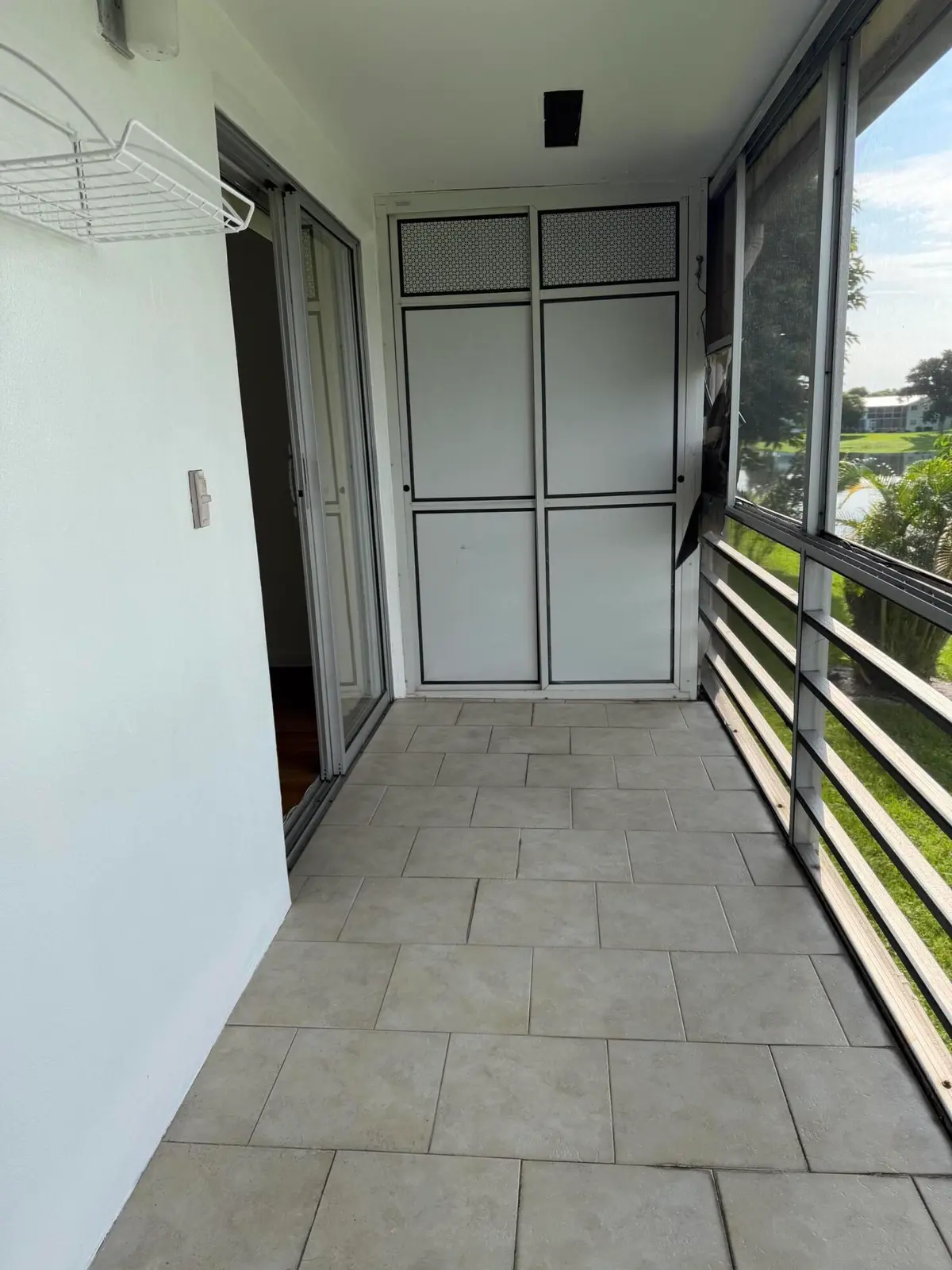 Patio at 13 KENT A, West Palm Beach