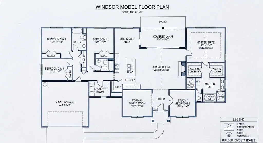 Floor Plan from google at 7605 Red River Road Rear-Round, West Palm Beach