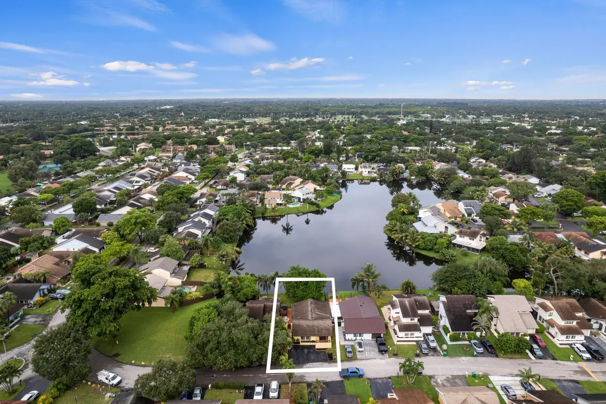 Aerial at 4051 SW 82ND Terrace, Davie