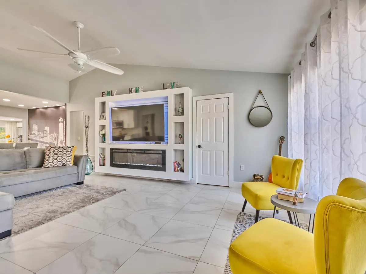 Living Room at 9020 SW 8th Street, Boca Raton
