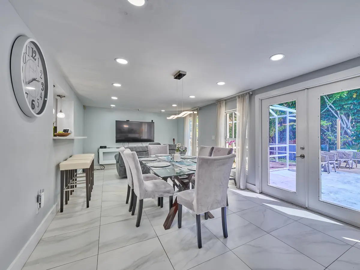 Dining Area at 9020 SW 8th Street, Boca Raton