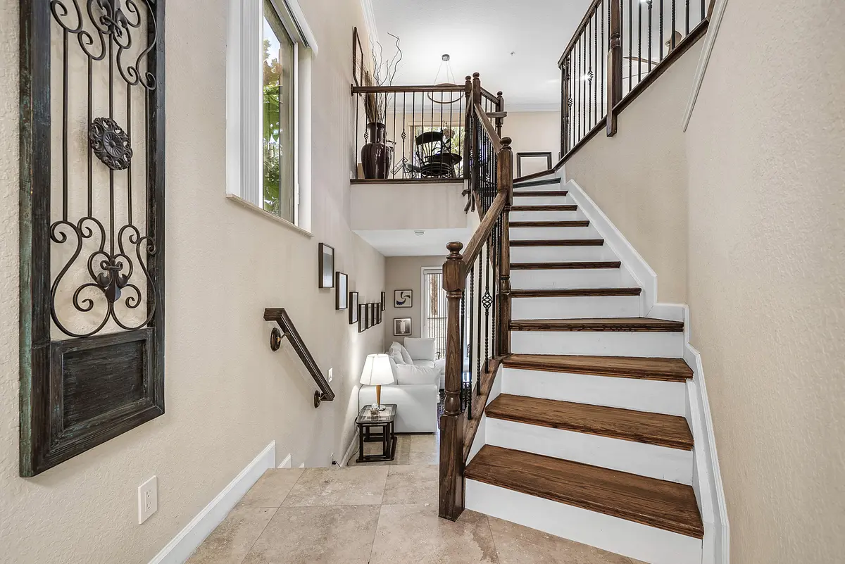 Entry Stairs at 3131 Waterside Circle, Boynton Beach